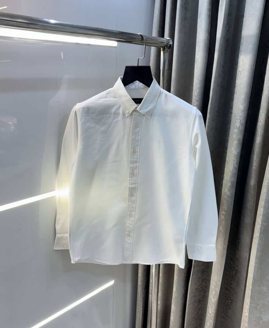 All Saints White Embroidery Logo Premium Shirt