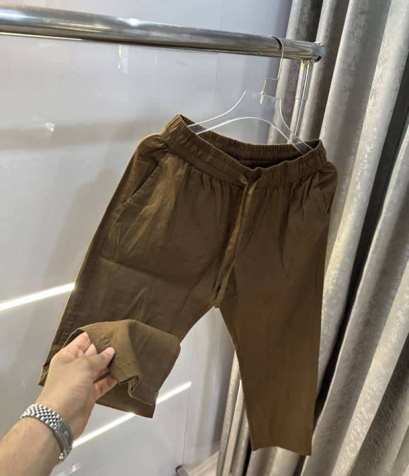 Zar a Light Brown 4 Premium Linen TrackPants