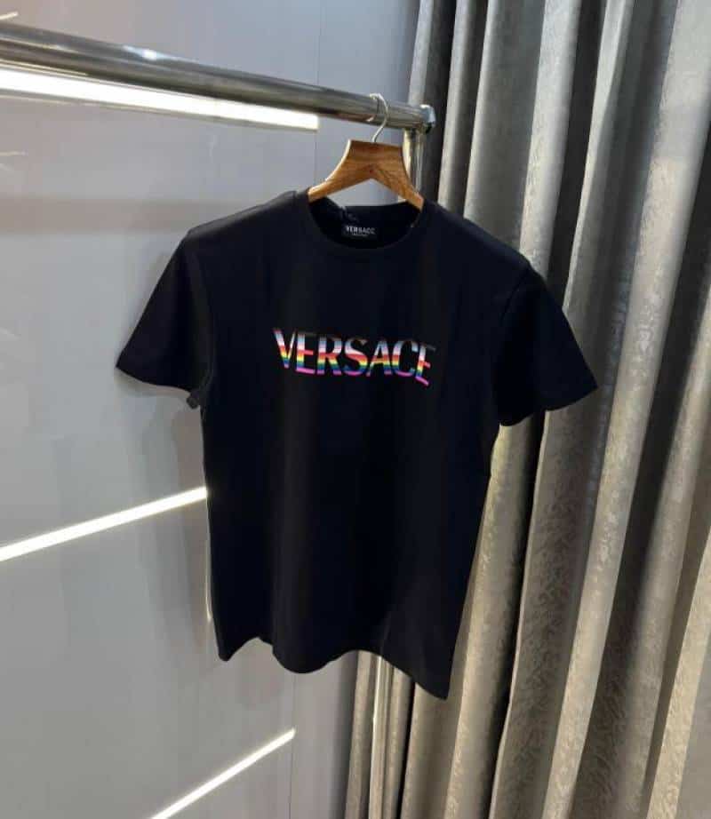 Versace Couture Black Logo Work Premium T-Shirt