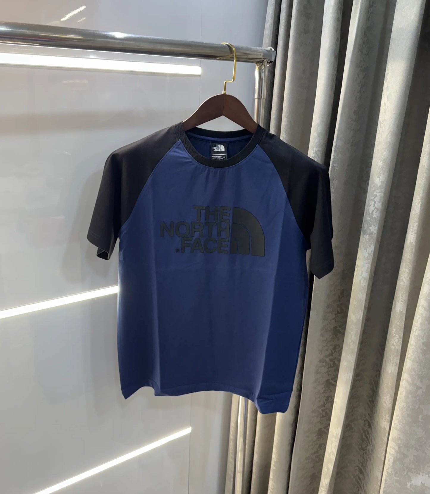 The North Face Blue Premium Oversized T-Shirt
