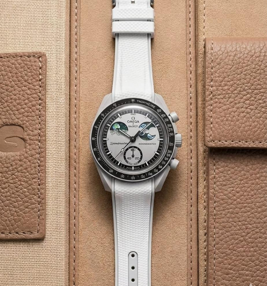 OMG. Moon Limited Edition White Premium Watch