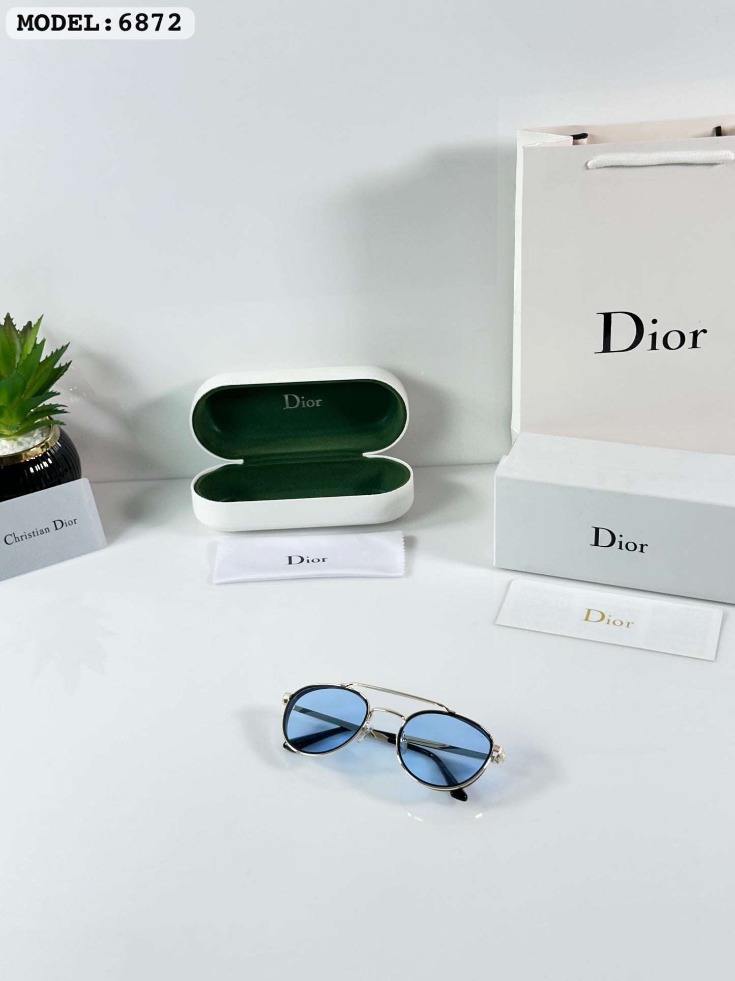 DR Gold Blue Luxury Shades