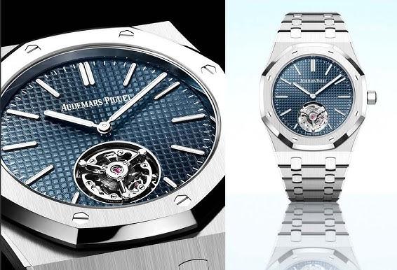ADM Piguet Royal-Oak Flying Tourbillion Blue