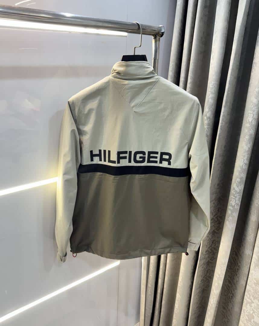 Tomm y Hilfige r Green Premium Classic WindBreaker