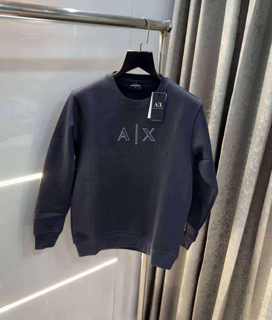 Arman i E.._xchange Grey Logo Work Premium Sweatshirt