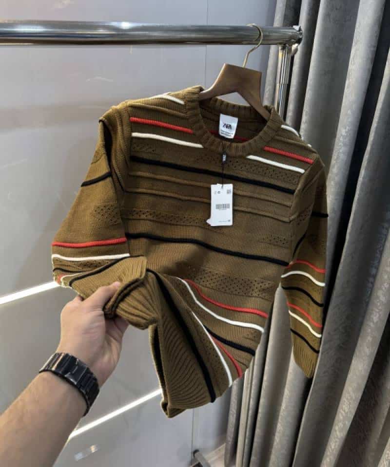 Zar a Brown Designer premium Knitted pull Over