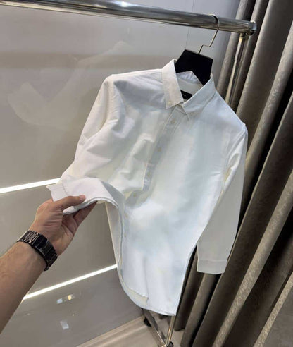 All Saints White Embroidery Logo Premium Shirt