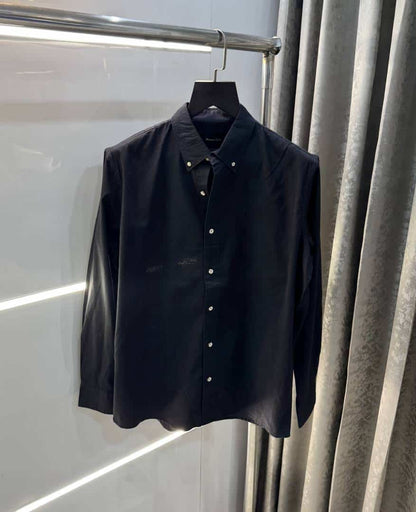 Mossim o Dutti Black Premium Classic Shirt