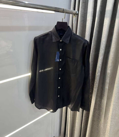 Gan t Black Premium Classic Linen Shirt
