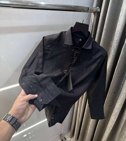 Givench y Paris Black Monogram Premium Shirt