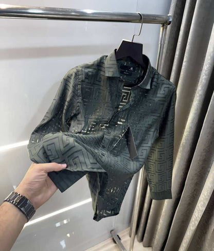 Givench y Paris Bottle Green MonogRam Premium Shirt