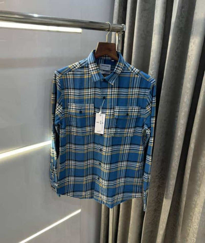 Jack & Jones Blue Checks Premium Classic Shirt