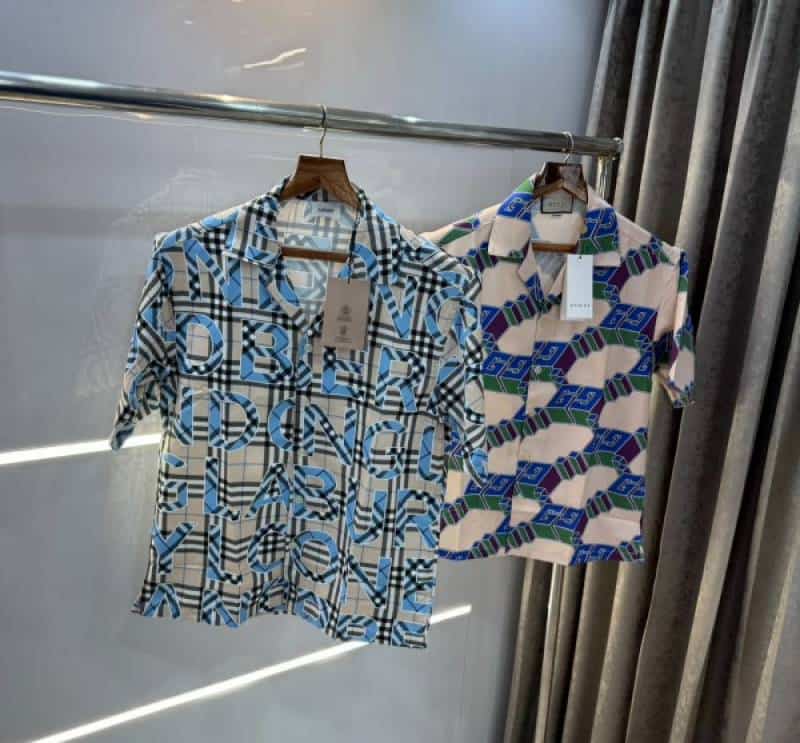 Gucc i All Over Printed Imported Half Shirt