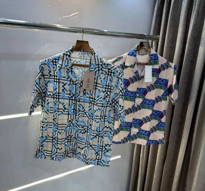 Gucc i All Over Printed Imported Half Shirt