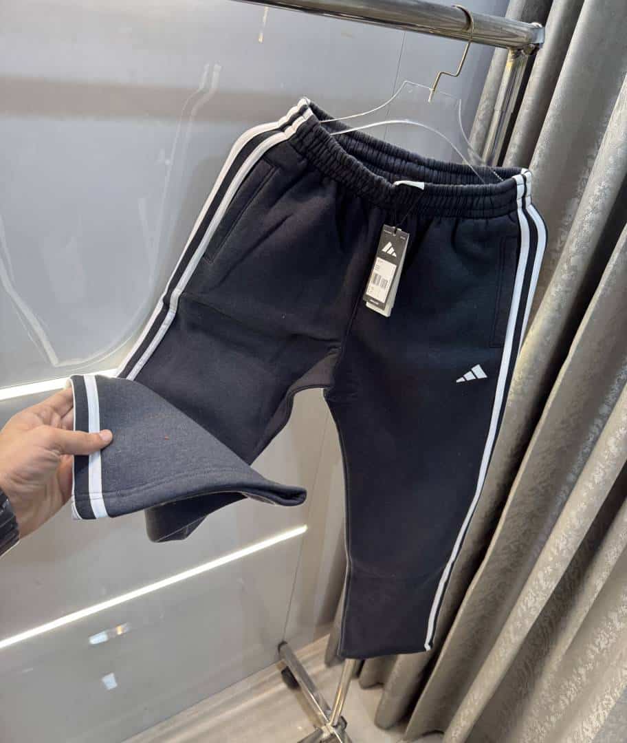 Adida s Dark Grey Embroidery Logo Premium TrackPant