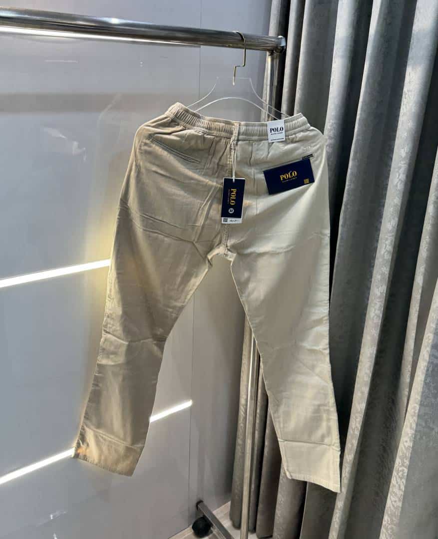 Ralph Laure n New Cream Premium Classic Cotton Pant