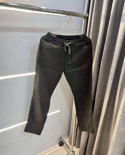 Ralp  Lauren New Olive Green Premium Classic Cotton Pant