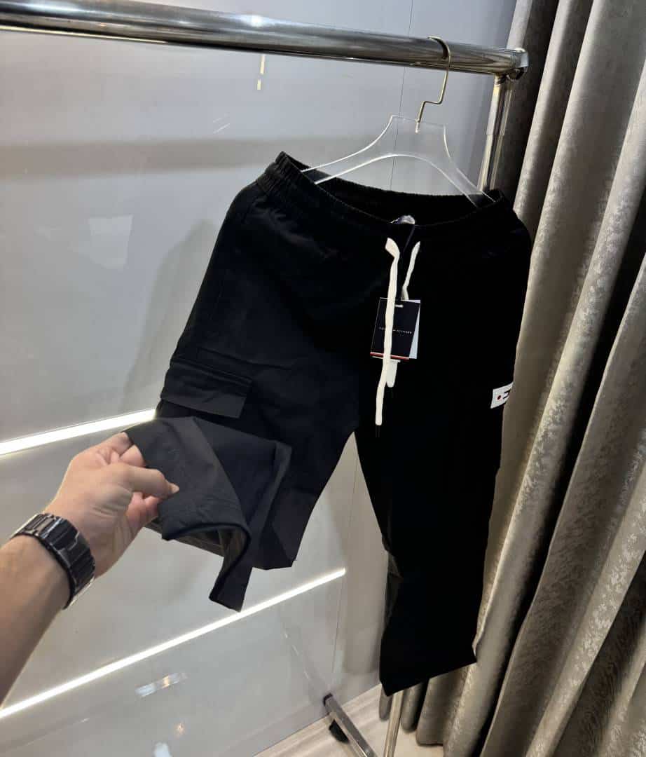Tommy Hilfig e Black Premium Cargo Trackpant