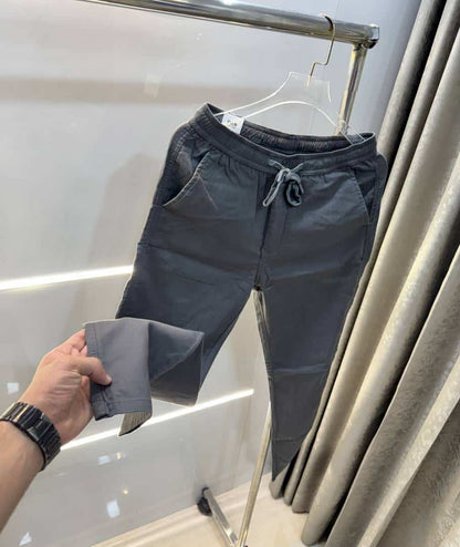 Ralph Laure n Dark Grey Premium Classic Cotton Pant