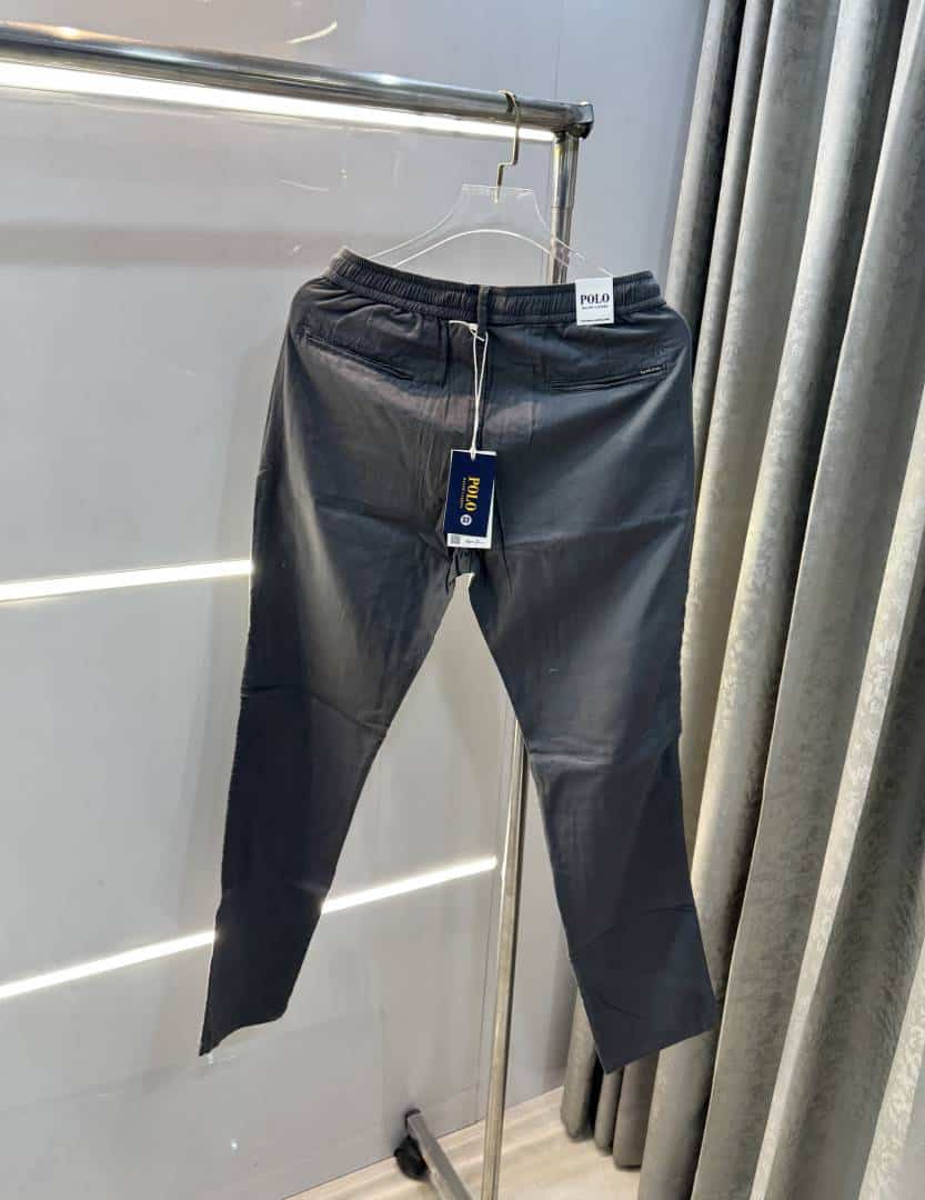 Ralph Laure n Dark Grey Premium Classic Cotton Pant