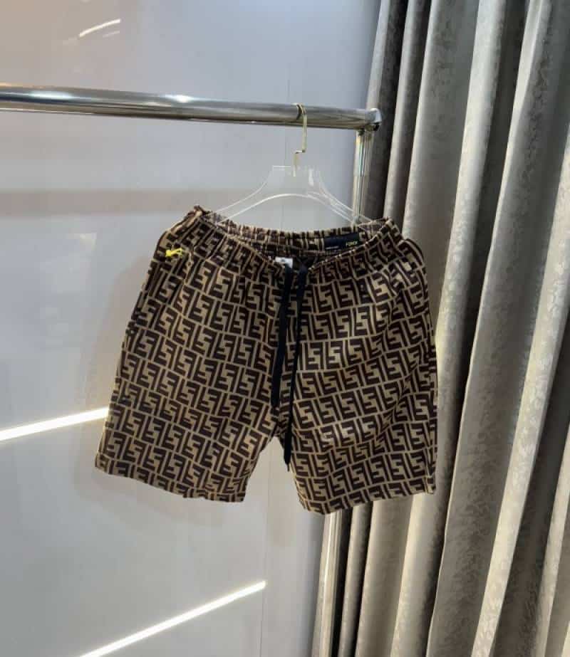 Fend i Brown MonogRam Imported Shorts