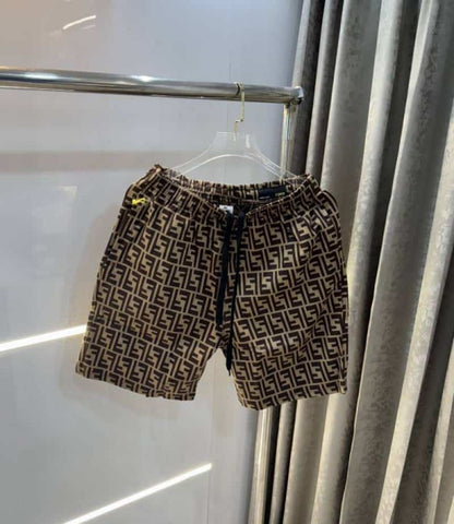 Fend i Brown MonogRam Imported Shorts