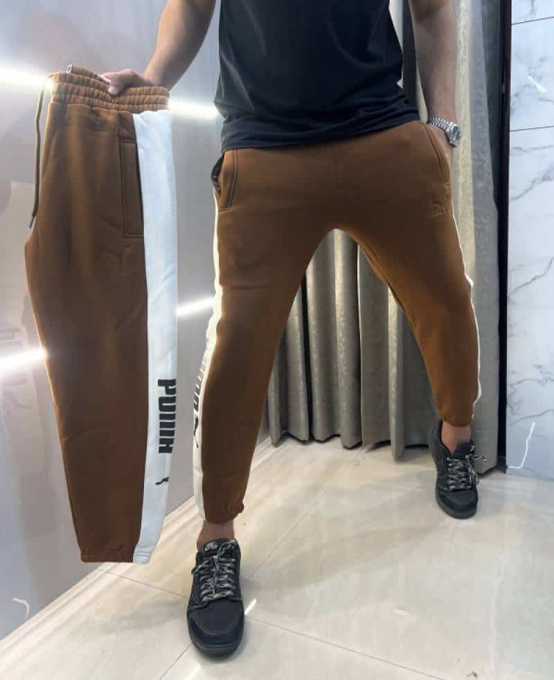 Pum a Brown Premium Classic Jogger