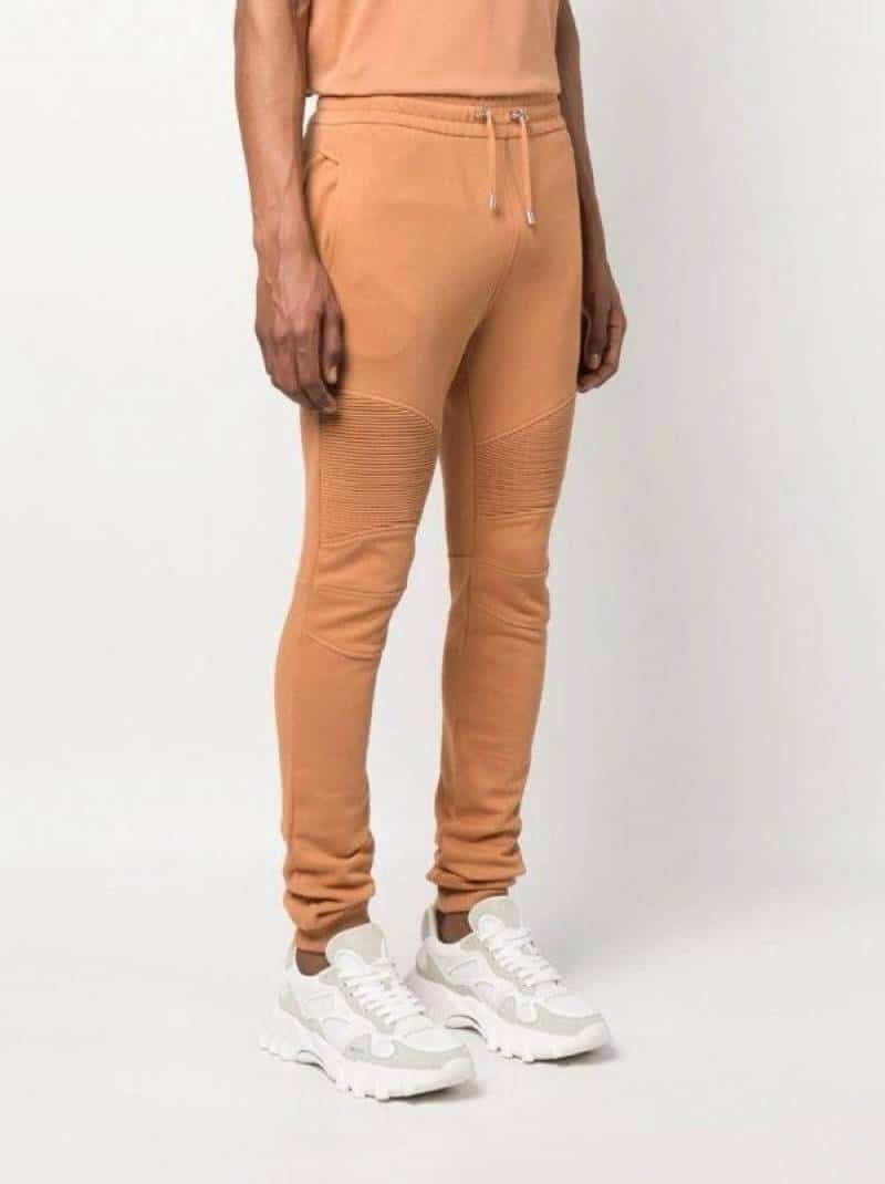 Balmai n Paris Peach Steel Logo Imported Premium Rider Jogger