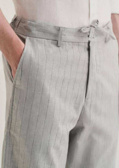Zar a Grey s+Ripes Premium Classic Linen Pant