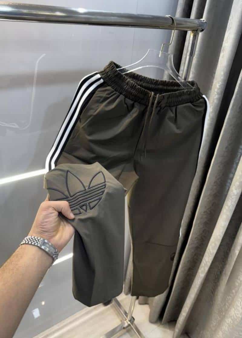 Adida s Olive Embroidery Logo Premium Trackpant