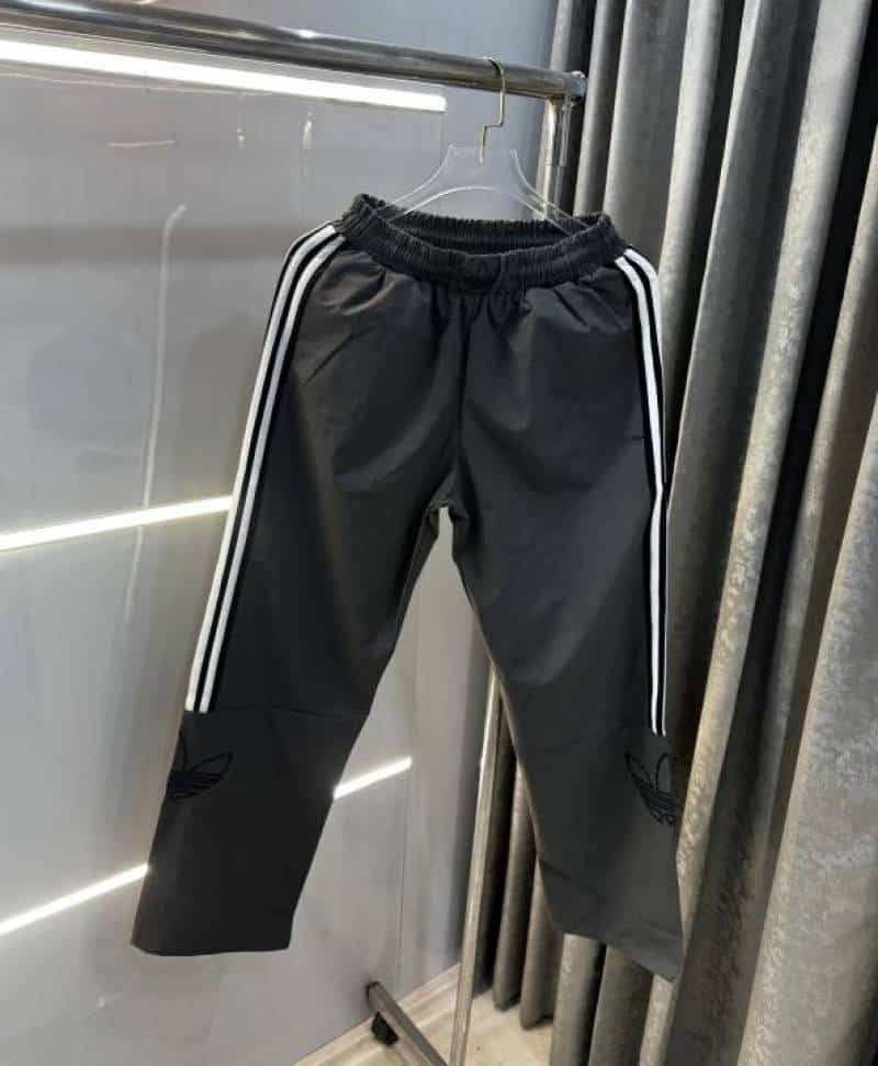 Adida s Dark Grey Embroidery Logo Premium Trackpant