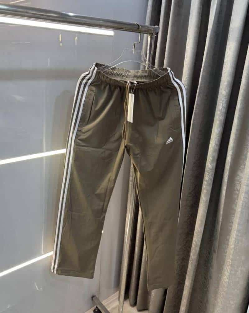 Adida s Dark Beige Embroidery Logo Premium Trackpant