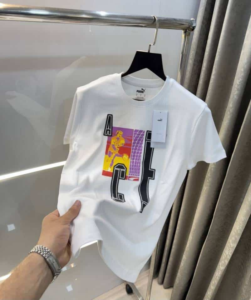 PuMa White Limited Edition Premium T-Shirt