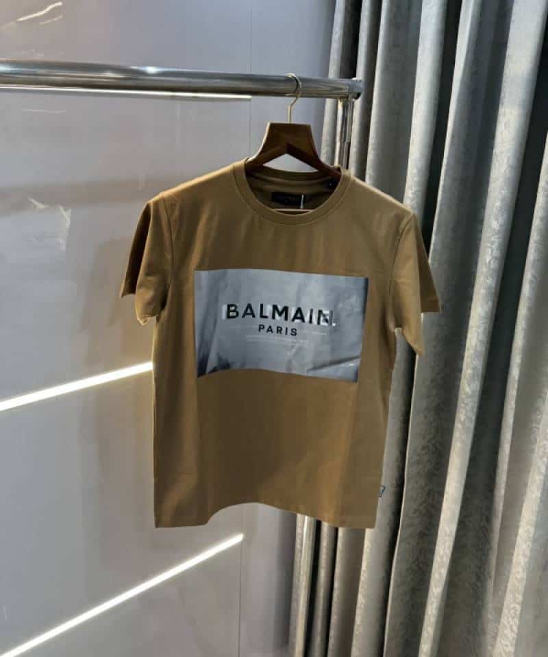 Balmai n Paris Beige Imported T-shirt