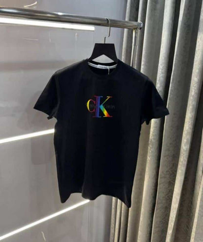 caLVIn KlEin Black Logo Print Premium T-Shirt