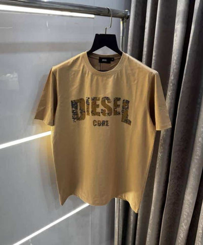 Diese l Beige Logo Work Premium Classic T-Shirt