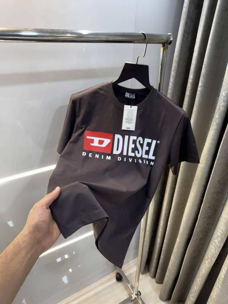 Diese l Brown Logo Work Premium Classic T-Shirt