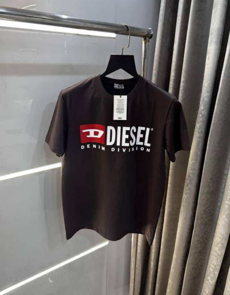 Diese l Brown Logo Work Premium Classic T-Shirt