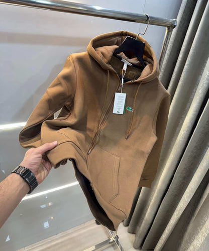 Lacost e Beige Premium Zipper Jacket