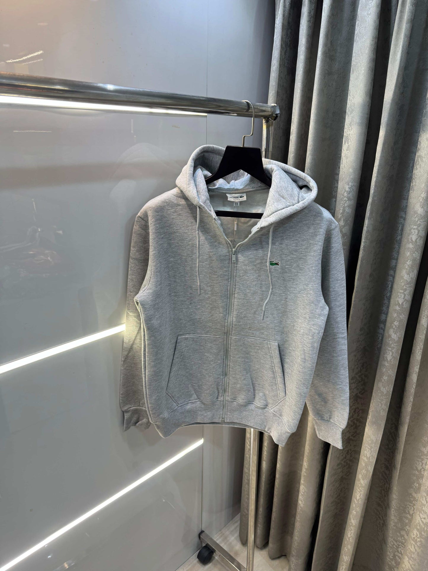 Lacost e Grey Premium Zipper Jacket