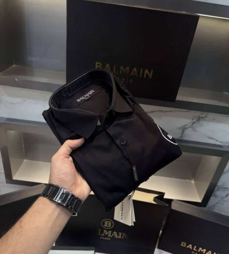 Balmai n Paris Black Logo Print With Premium Box Packing And Carry Bag