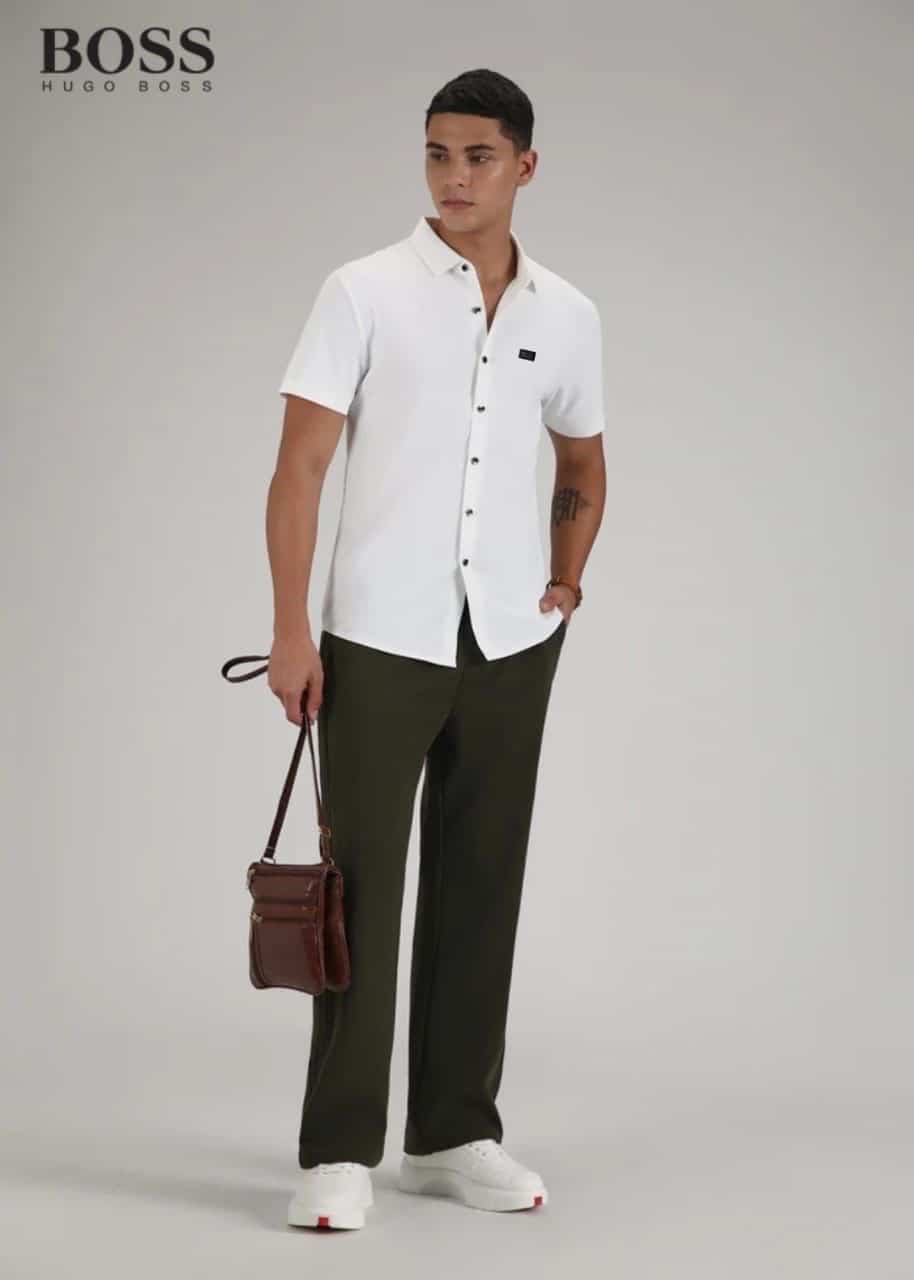 Hugo  Boss White Premium Classic Shirt
