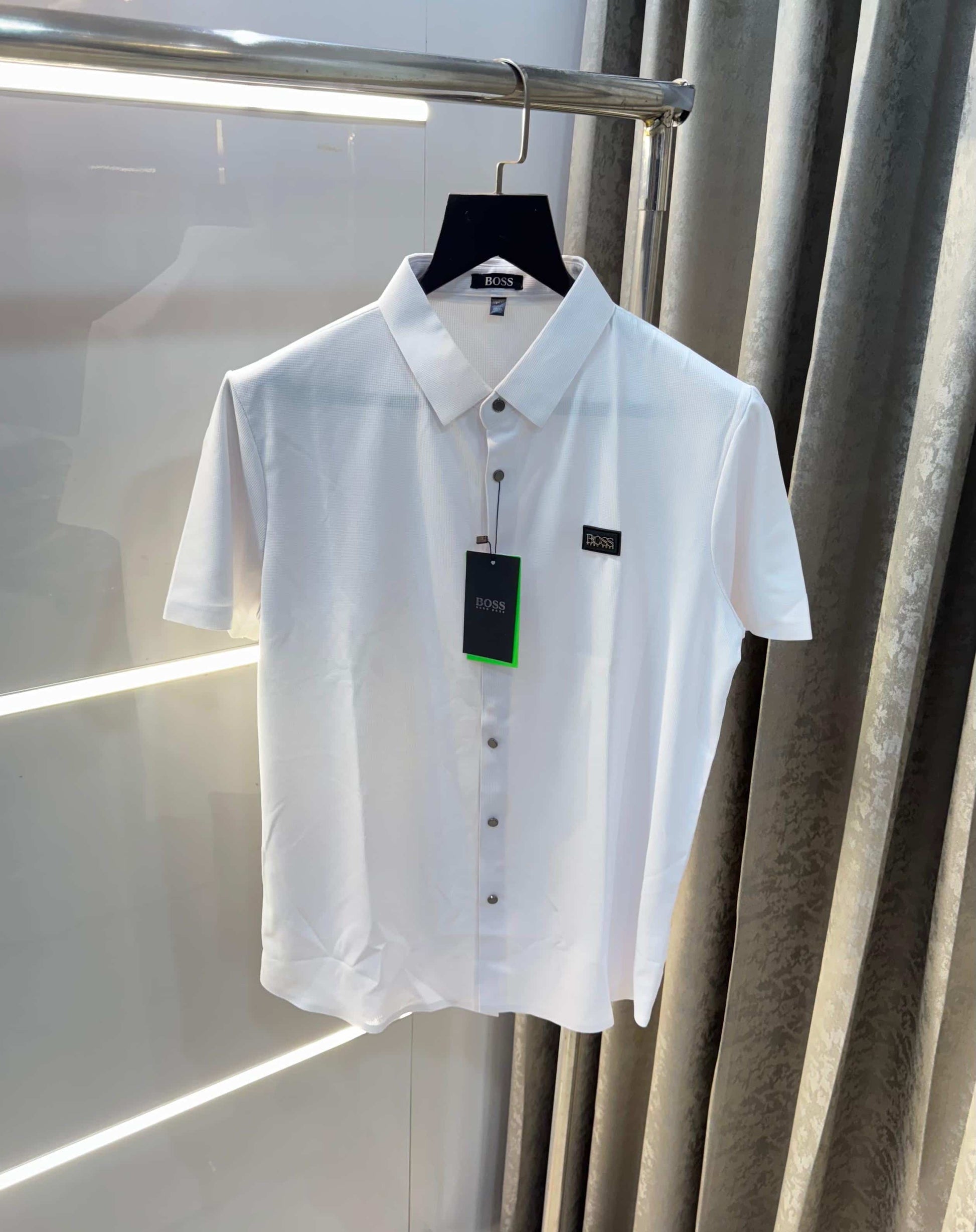 Hugo  Boss White Premium Classic Shirt