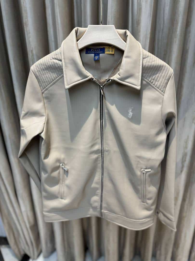 POLO RALPH LAURE_N LEATHER JACKET AVAILABLE IN ULTRA PREMIUM QUALITY