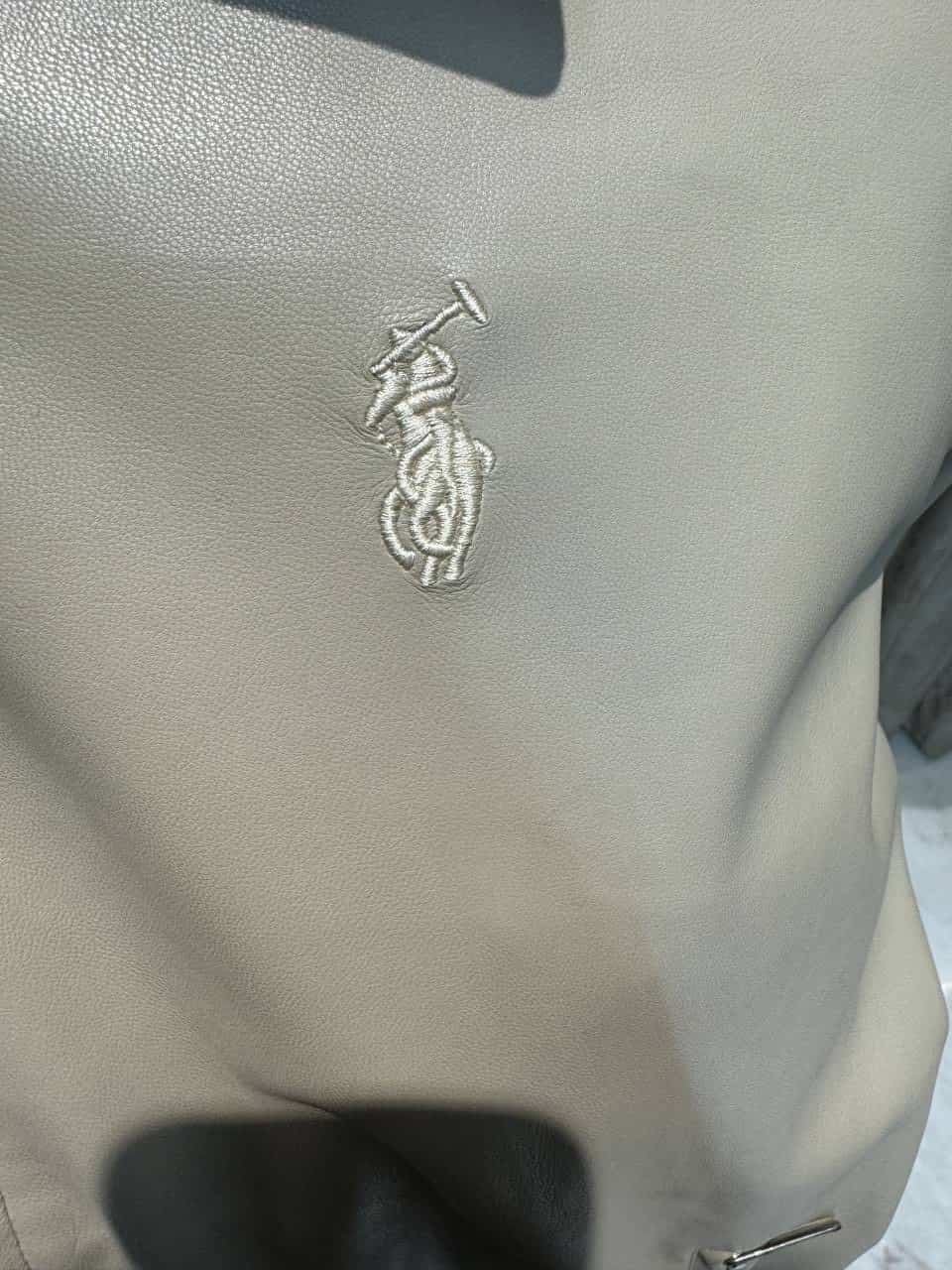 POLO RALPH LAURE_N LEATHER JACKET AVAILABLE IN ULTRA PREMIUM QUALITY