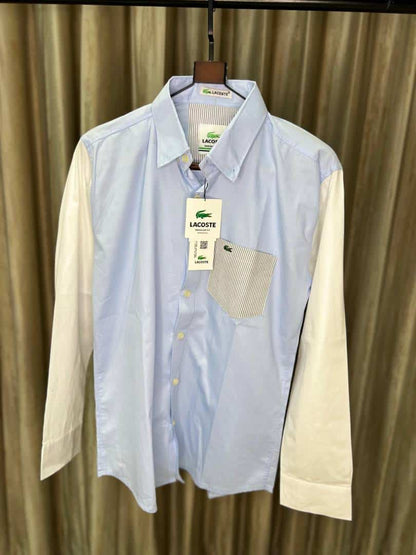 SKY BLUE LACOST_E PREMIUM DESIGNER SHIRTS