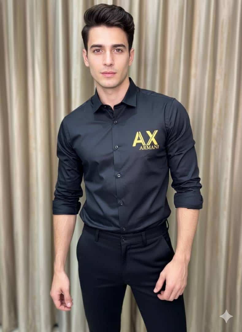 BLACK ARMAN_I EXCHANGE ULTIMATE PREMIUM SHIRTS
