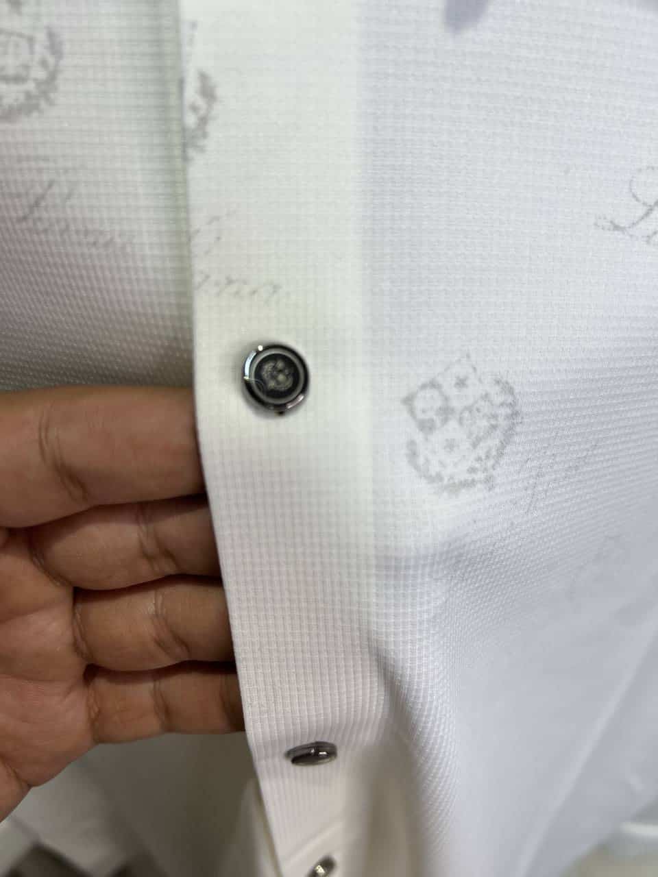 LORO PIAN_O WHITE IMPORTED SHIRT AVAILABLE IN ULTRA PREMIUM QUALITY