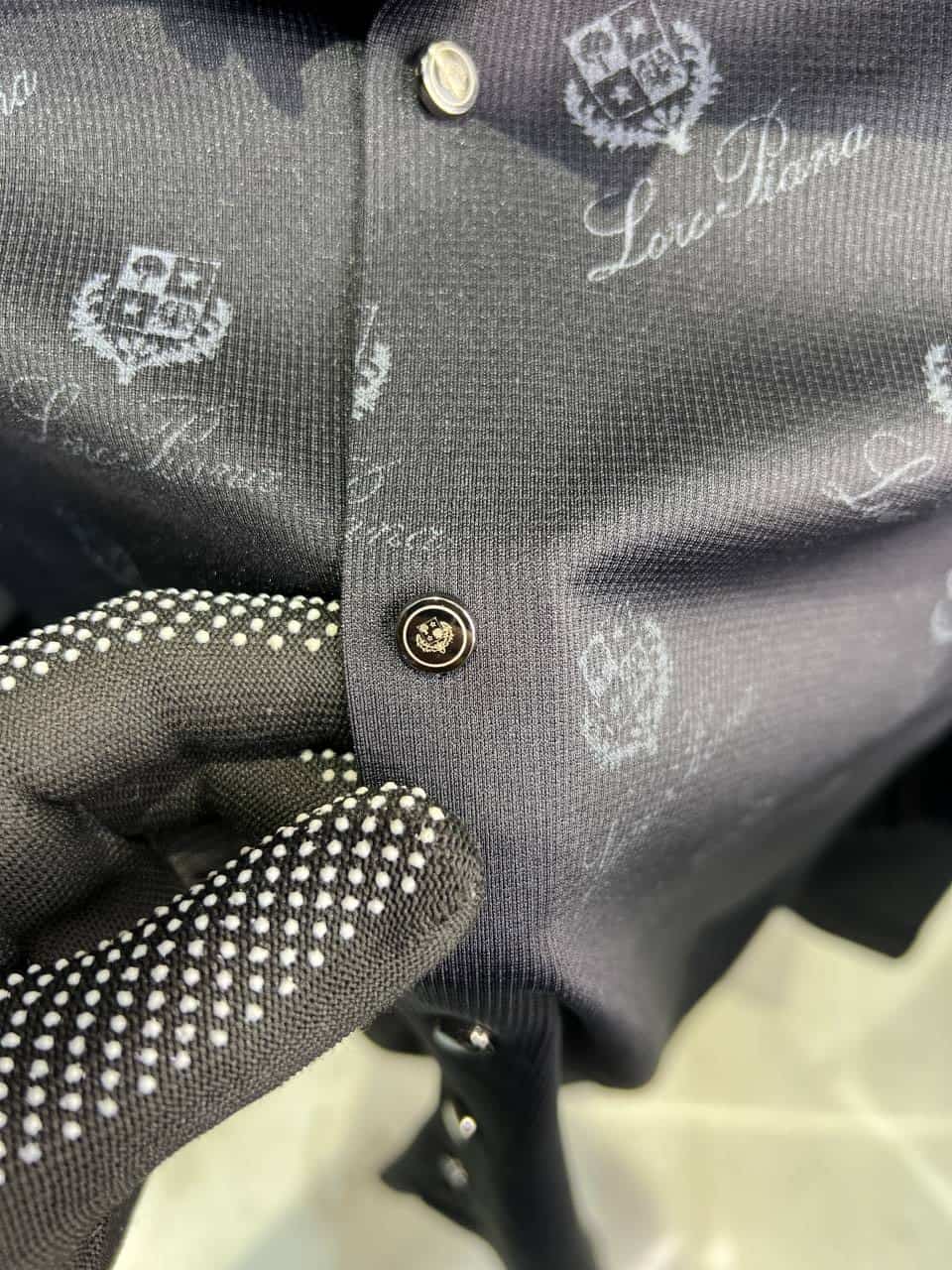 LORO PIAN_O BLACK IMPORTED SHIRT AVAILABLE IN ULTRA PREMIUM QUALITY