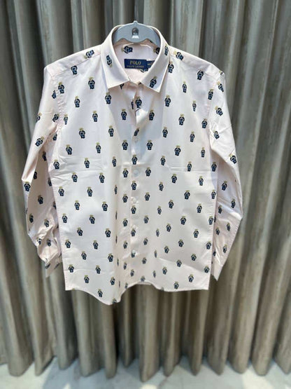 POLO RALPH LAURE_N PINk IMPORTED SHIRT AVAILABLE IN ULTRA PREMIUM QUALITY